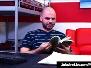 Busty Milf Julia Ann Bangs Her Student While Tutoring Him! 1/16