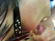 Saucy Sarah in the woods with some guy 6/16