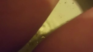 Pissing at a movie theater.