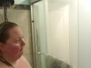 BBW MILF in the shower 11/16