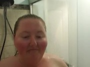 BBW MILF in the shower 5/16
