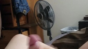teen Cums in his Boxers - Hot Pink Uncut Dick
