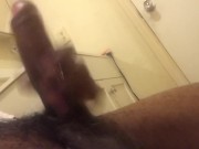 Bbc cum shot in bathroom 10/16