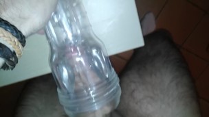 Hairy guy fucks fleshlight and cums twice VOL.5