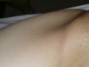 Hot Asian creampies on thick long cock and gets showered in his CUM 12/16