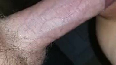 Hot Asian creampies on thick long cock and gets showered in his CUM