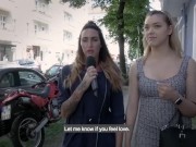 HITZEFREI Sexy blonde finds random guy on street 3/16