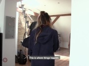 HITZEFREI Sexy blonde finds random guy on street 7/16