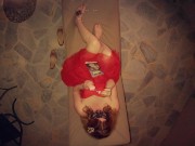 Young Ginger Princess Reading Poems Gets Hairy Pussy Licked and Fucked 1/16