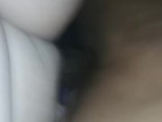 My horny girlfriend and I try different positions ending in creampie 15/16