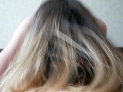 Hot teen first time ride and deep sex in parents bed 4/16