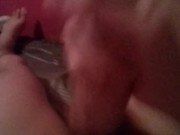 Rubbing my hard dick till i cum