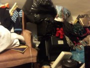 buttcrack in jeans - then stripping naked 2/16