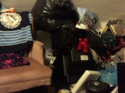 buttcrack in jeans - then stripping naked 7/16