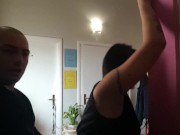 ladymuffin si fa' scopare mentre aspetta il suo turno dall'estetista! 13/16