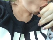 Girlfriend Sucks My Dick UntiI I Cum In Public 4/16