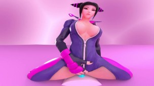 VR ASIAN GIRL JURI HAN PLAYS WITH HER DILDO 4K 60FPS