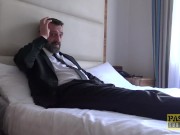 English BBW whore ass hammered and fed with masters cum 3/16