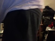 buttcrack - shorts keep falling down putting clothes away