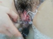 in my hot tub masturbate hairy pussy with tampon anal plug amateur big bobs 9/16