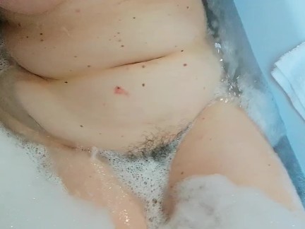 in my hot tub masturbate hairy pussy with tampon anal plug amateur big bobs