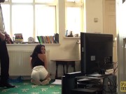 Super hot British whore fucked by rough dom cock 8/16