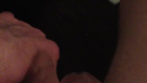 wetting in my undies with my chastity cage on