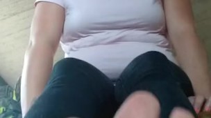 Let me Stomp Your Nose with my Heel pov