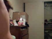 riding cock he cums in me with his fingers in my ass 15/16