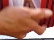 7 minutes multi squirt like a fountain orgasm on her friends cock and body 6/16