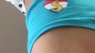 Young Gina Gerson in new shorts