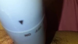 Toying my pretty pink pussy til I cum