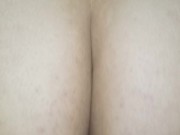 Creaming and squirting for daddy whole riding his BBC and creampied 10/16