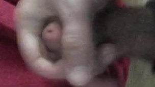 Cum on my bed after work