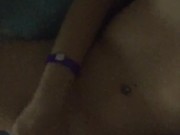 Sucking my cum off my fingers