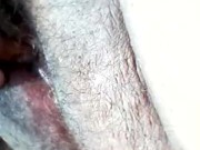 Masterbating outside trying to cum