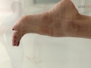 Loveherfeet Hot slutty milf tease with her feet get fucked hard by roommate 6/16