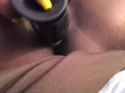 Juiicy fun with Big Black dildo 16/16