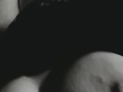 Redhead milf fucks her juicy pussy and plays with her tits