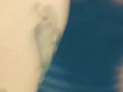 Sexy redhead teases camera with tits and ass rides her vibrator and cums 10/16