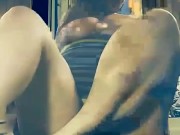 Sexy redhead teases camera with tits and ass rides her vibrator and cums 7/16