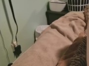 Nathan Stroking his cock