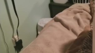 Nathan Stroking his cock
