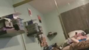 Stroking my cock for my whore to watch and tease her