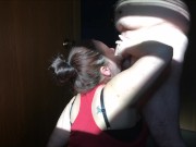 Cumslut Wife Sucks Huge Cock Gets Massive Facial 2/16