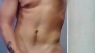 Stud Cardosa self admires in mirror