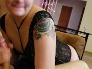 Pixie Sucks Cock To Tease Before Fuck 6/16