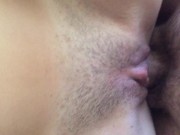 Amateur teen gets cum all over in missionary 6/16