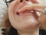 my teeth and gums!