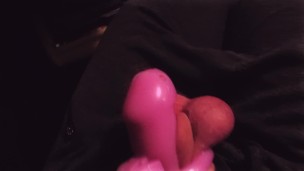 Making Myself Cum in a Chastity Cage